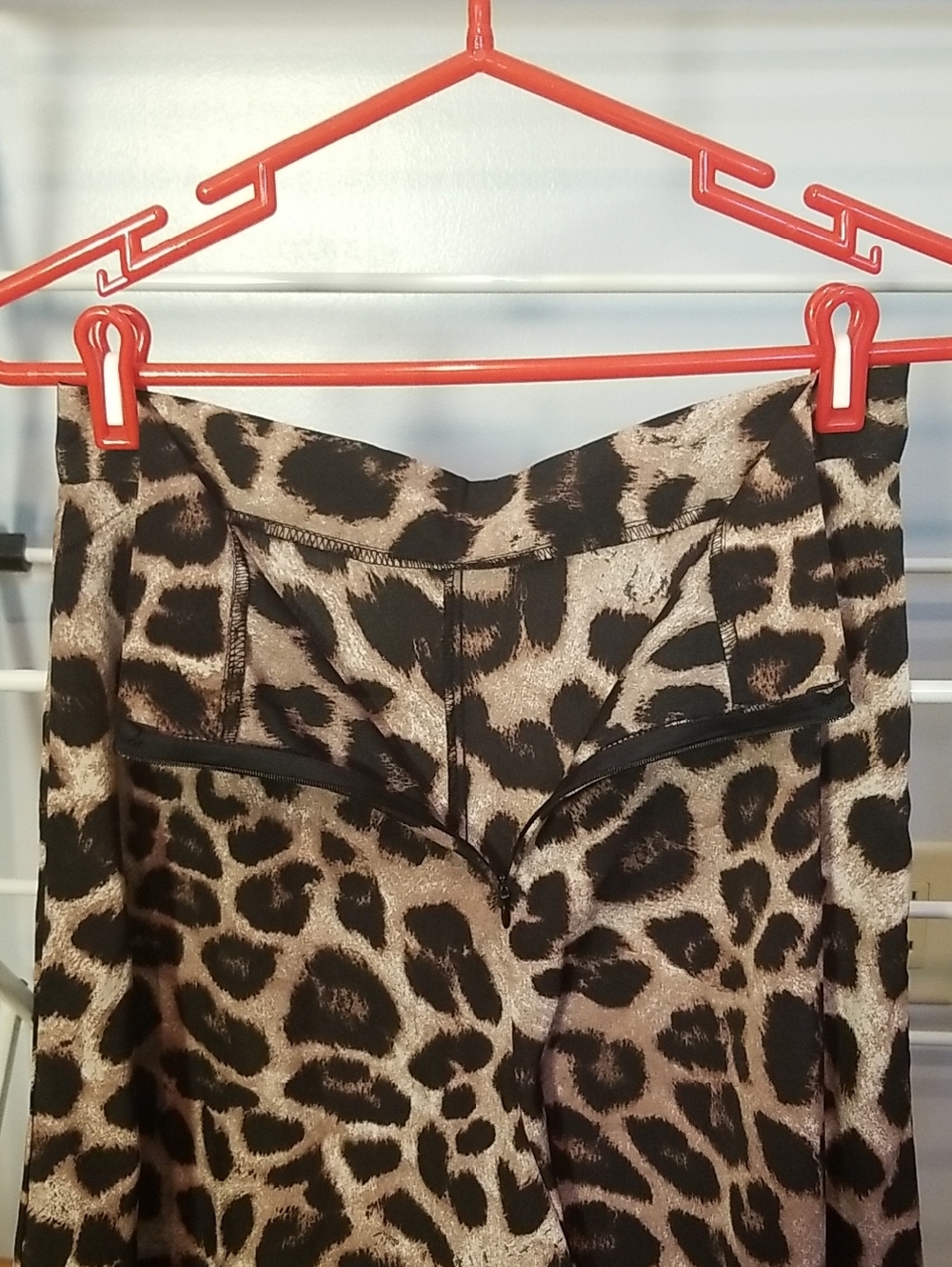 Shein Leopard Wide-Leg Pants - Picture 5 of 9